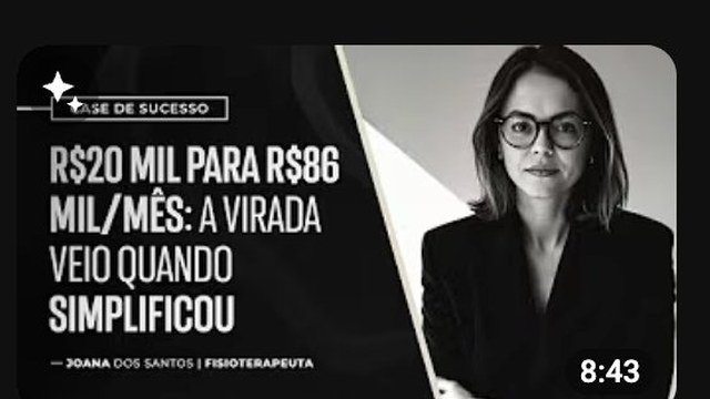 Case Joana dos Santos - Fisioterapeuta