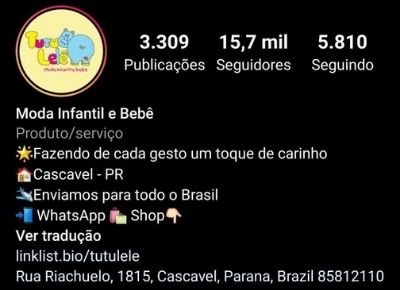 Minha Vez Moda Infantil