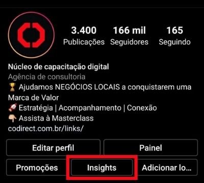 Acesso às métricas de vaidade do Instagram